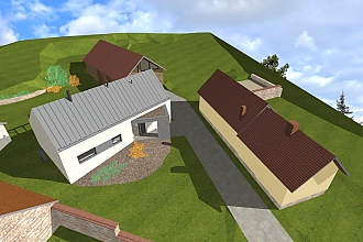 Projekt bungalovu - Kralovice