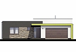 Projekt bungalovu Linear 318 obr.394
