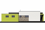 Projekt bungalovu Linear 318 obr.397