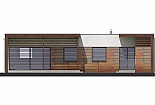 Projekt bungalovu Linear 310 obr.414