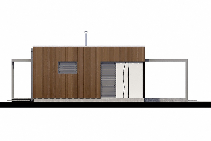 Projekt bungalovu Linear 307 obr.430