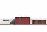 Projekt bungalovu Linear 301 obr.449