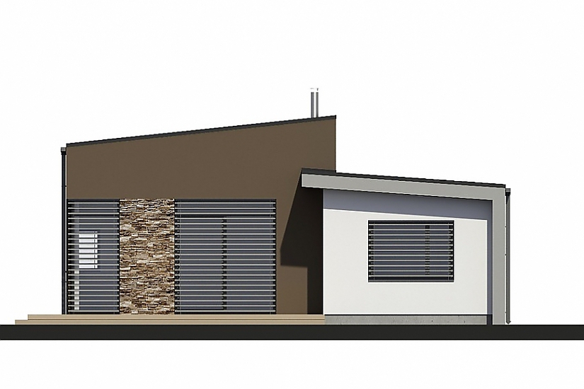 Projekt bungalovu Laguna 435 obr.672