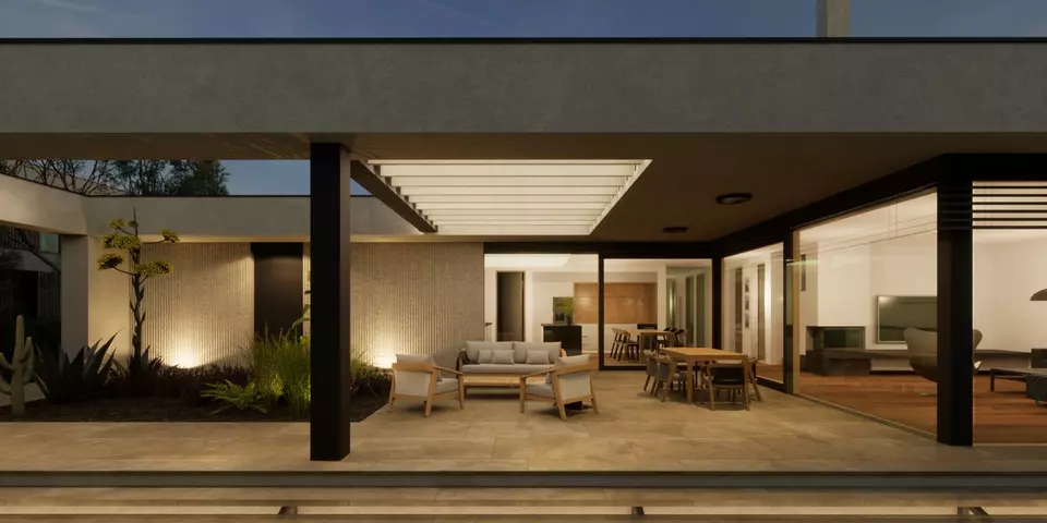 Moderní rodinný dům Ariel 10 noc